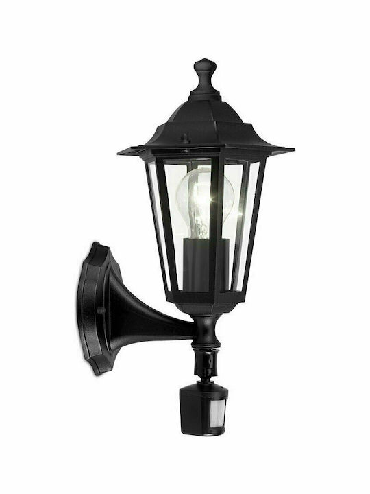 Eglo Laterna Wall-Mounted Outdoor Lantern E27 IP44 16.5x36εκ.