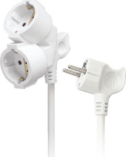SAS Extension Cable Cord 3 x 1.5mm²/5m White