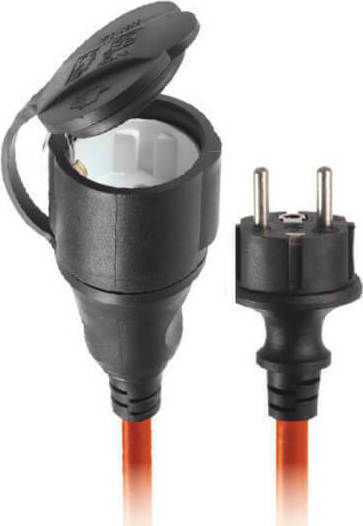 SAS Waterproof Extension Cable Cord 3 x 1.5mm²/20m Red
