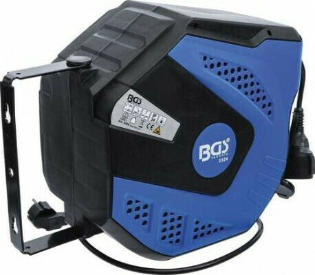 BGS Technic 1 Platz mit Kabel 20m Durchmesser 3 x 1.5mm² Blau