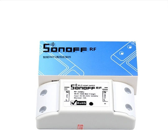 Sonoff Smart Switch Wi-Fi & RF 10A 100τμχ