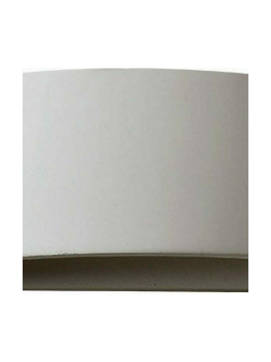 Aca Meio Modern Lamp Wall with Socket E14 White 30x30x8cm
