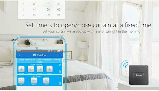 Sonoff RF Bridge Smart Bridge Wi-Fi / RF Συμβατό με Google Home, Alexa & IFTTT