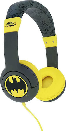 OTL Batman Bat Signal Жични On Ear Слушалки Yellow / Black