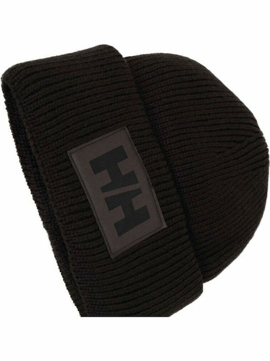 Beanie Unisex Beanie Knitted in Black color