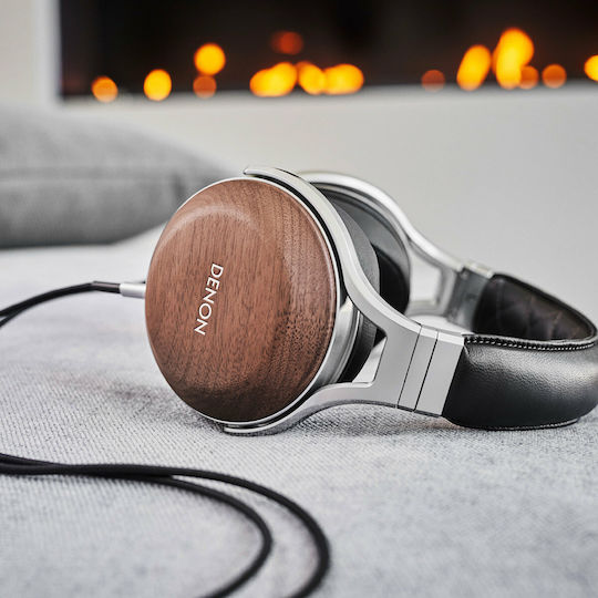 Denon AH-D7200 Ενσύρματα Over Ear Ακουστικά Καφέ
