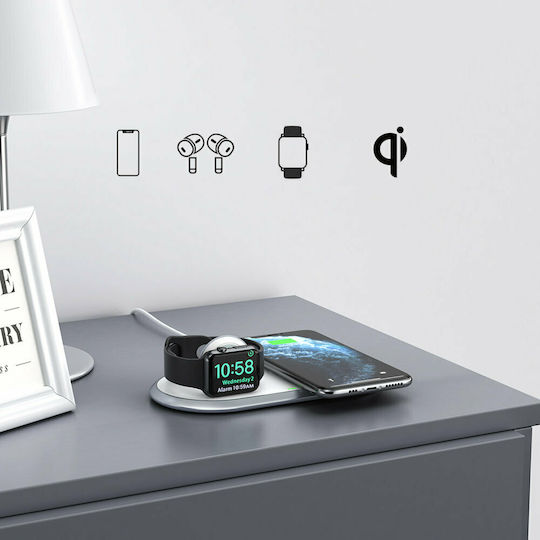 Choetech Kabelloses Ladegerät (Qi Pad) Weißs (T317)