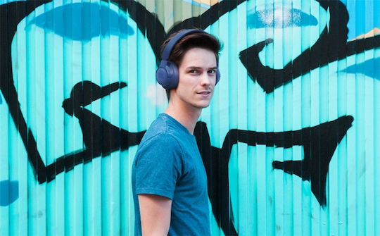 JBL E45BT Ασύρματα / Ενσύρματα On Ear Ακουστικά με 16 ώρες Λειτουργίας Μαύρα JBLE45BTBLK