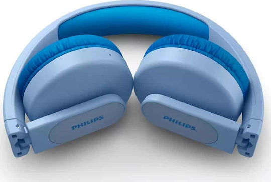 Philips TAK4206 Kabellos / Kabelgebunden Kinder Am Ohr Kopfhörer mit 28 Stunden Betriebszeit und Quick Charge Blau