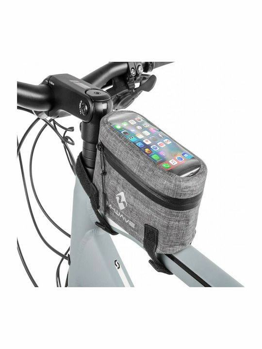 M-Wave X-Large Top Bicycle Frame Bag Gray 122883