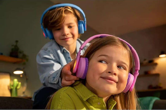 Philips TAK4206 Fără fir / Cu fir Pentru copii On Ear Căști cu 28 ore de Funcționare și Încărcare Rapidă Roz