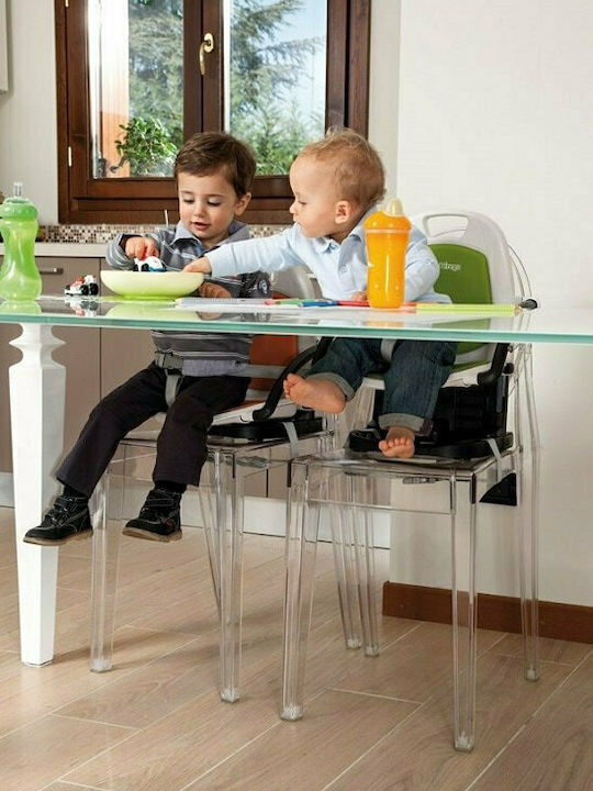 Peg Perego Portable Plastic Booster Seat for Chair Rialto