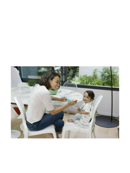 Baby to Love Portable Fabric Booster Seat for Chair Easy Up Booster Rainbow