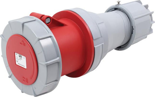 PCElectric Priză industrială feminină Priză industrială femeie 4P 125A 63V IP67 244-6