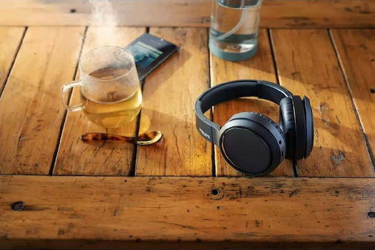 Philips TAH5205BK Wireless / Wired Over Ear Headphones with 29 hours of Operation and Quick Charge Black