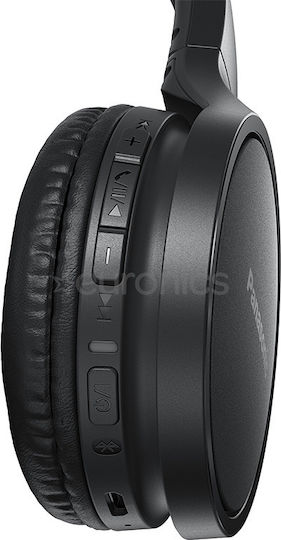 Panasonic RP-HF410BE Безжични Bluetooth On Ear Слушалки с 24 часа Работа и Бързо Зареждане Черни