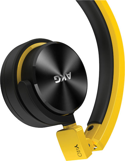 AKG Y40 Cu fir On Ear Căști Galbene