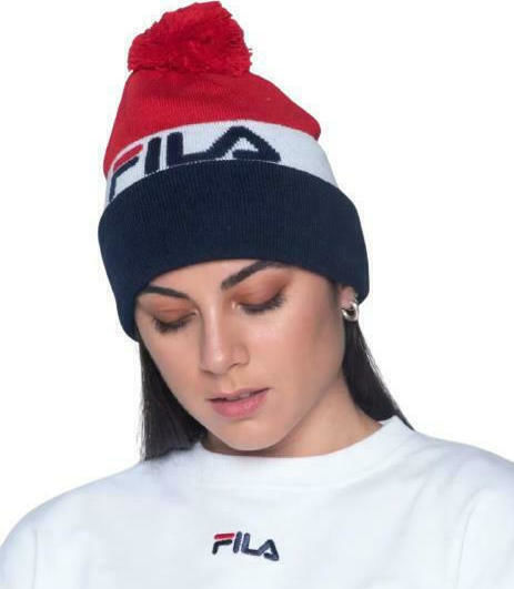 Kato Knitted Beanie Cap Red True