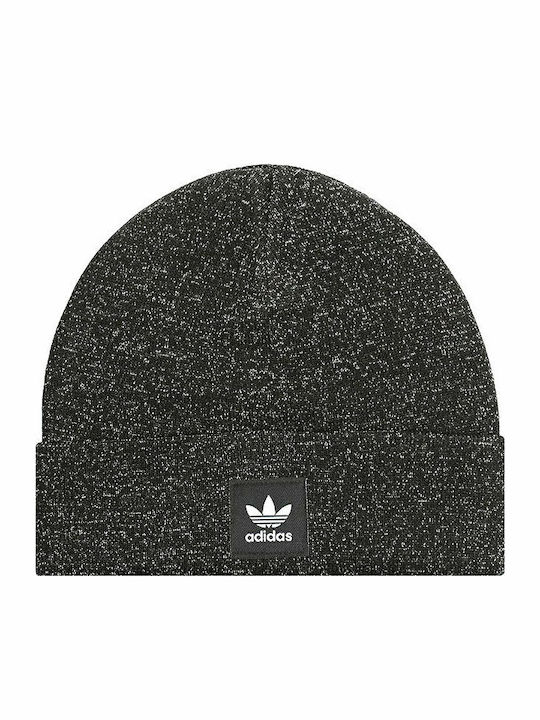 Beanie Ανδρικός Σκούφος Πλεκτός σε Μαύρο χρώμα