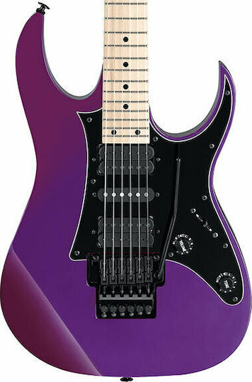 Ibanez RG550 Genesis Collection Elektrische Gitarre Stratocaster mit HSH Tonabnehmerkonfiguration Purple Neon
