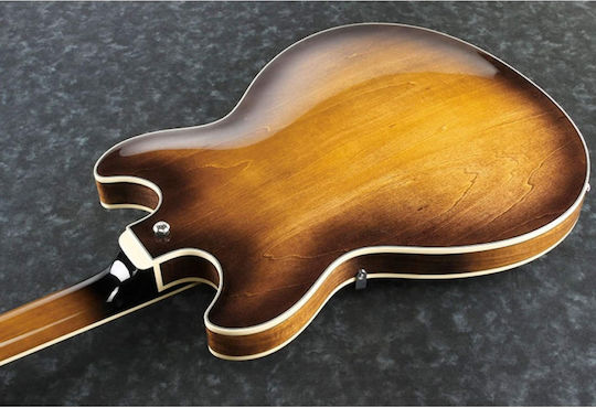 Ibanez Ηλεκτρική Κιθάρα Semiacoustic με HH Διάταξη Μαγνητών Tobacco Brown