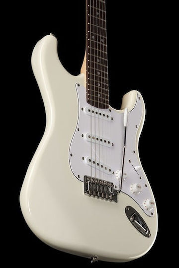 Harley Benton ST-20 Series Ηλεκτρική Κιθάρα ST Style με SSS Διάταξη Μαγνητών White