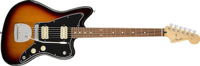 Fender Ηλεκτρική Κιθάρα Player με HH Διάταξη Μαγνητών και Tremolo Ταστιέρα Pau Ferro σε Χρώμα 3-Color Sunburst