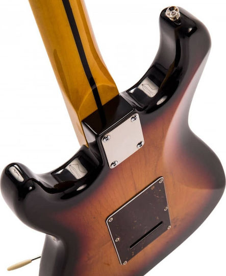 Vintage V6M ReIssued Ηλεκτρική Κιθάρα ST Style με SSS Διάταξη Μαγνητών Sunburst