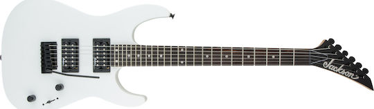 Jackson JS Series Dinky JS12 Electric Guitar Stratocaster with HH Pickup Configuration Snow White