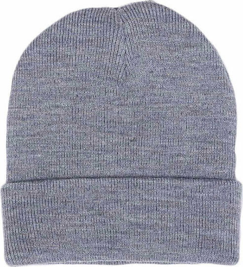 Gibsland Beanie Unisex Căciulă Tricotată Gri Melanj
