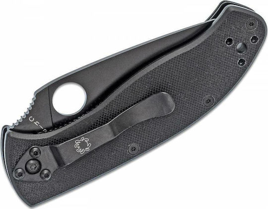 Spyderco Tenacious Нож Черен в Калъф