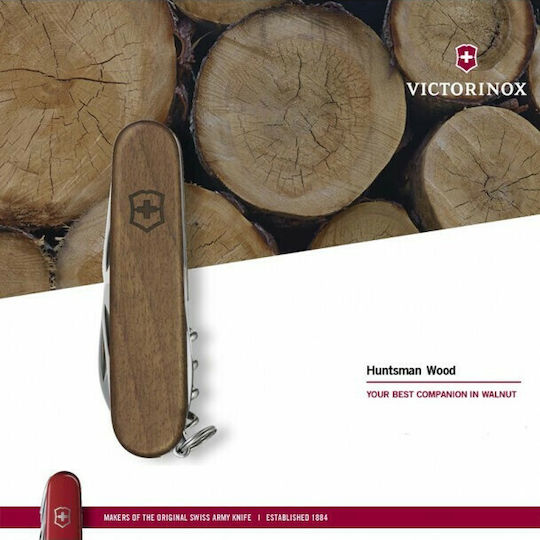 Victorinox Huntsman Schweizer Armee-Messer Holz