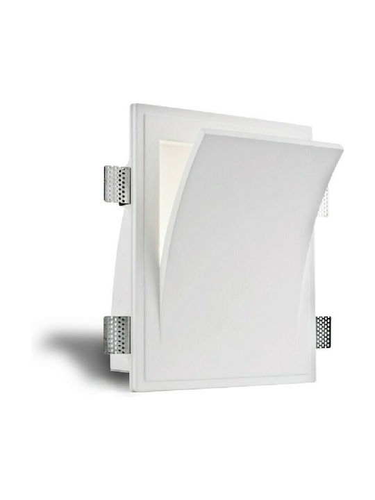 Sun Light Tencuială Cadru pentru Spoturi E14 Alb 1buc