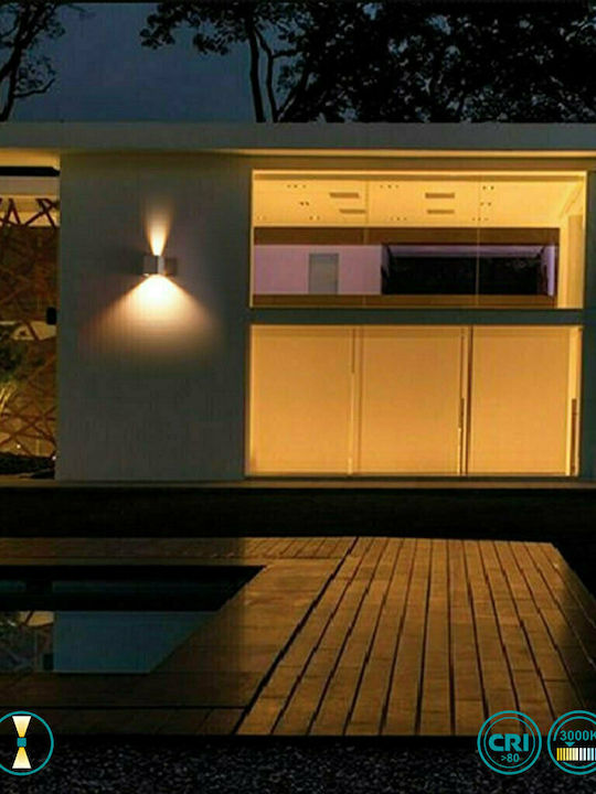 Fan Europe Kyuubu Επιτοίχιο Εξωτερικό Σποτ LED IP64