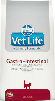 Farmina Vet Life Gastrointestinal Ξηρά Τροφή για Ενήλικες Γάτες με Ευαίσθητο Γαστρεντερικό με Κοτόπουλο 0.4kg