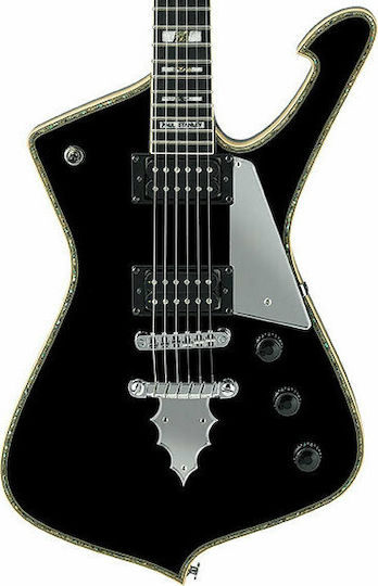 Ibanez PS120-BK Electric Guitar Heavy with HH Pickup Configuration Black with Case