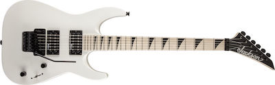 Jackson JS Series Dinky Arch Top JS32 DKA-M Chitară Electrică cu Forma Stratocaster și Configurație de Pickup-uri HH Snow White