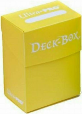 Ultra Pro Game Accessory Deck Box Yellow Deck Box 82476