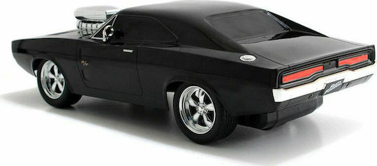 Jada Toys Fast & Furious 1970 Dodge Charger Τηλεκατευθυνόμενο Αυτοκίνητο Μαύρο