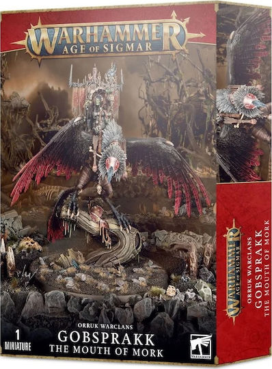 Games Workshop Warhammer: Age of Sigmar Orruk Warclans - Gobsprakk, The Mouth of Mork Figure