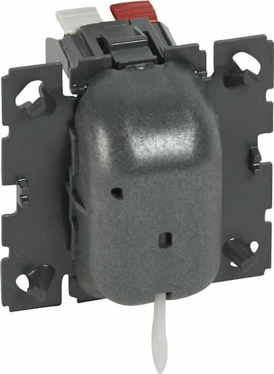 Legrand Celiane Knopf Kabel Zugschalter in Schwarz Farbe 067038