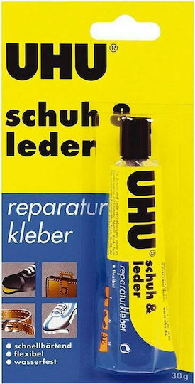 UHU Gel Adhesive Shoe & Leather for Textile 33ml Transparent