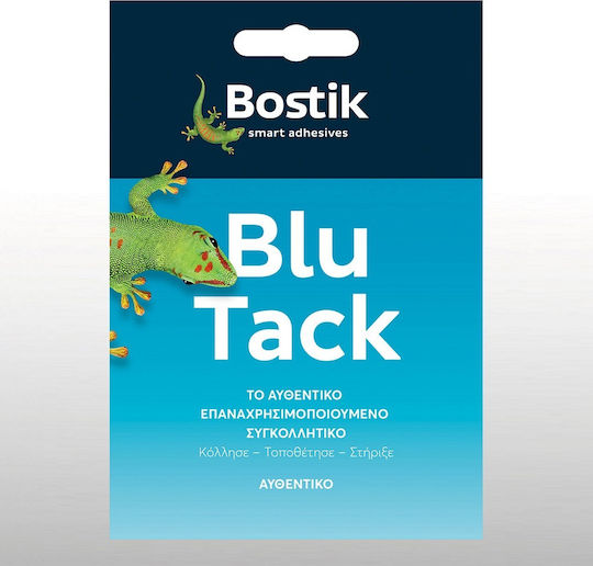 Bostik Κόλλα Αυτοκόλλητο Blu Tack Original Γενικής Χρήσης 50gr 12τμχ
