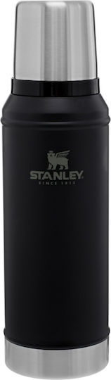 Stanley Classic Legendary Stainless Steel BPA Free Thermos Bottle 1lt Black