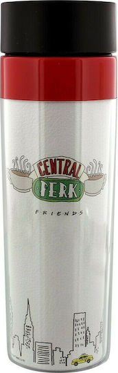 Blue Sky Studios Friends Central Perk Ποτήρι Θερμός Ανοξείδωτο 330ml Λευκό