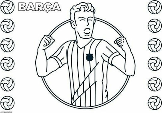 Must Team Μπλοκ Ζωγραφικής Barcelona C4 22.9x32.4cm 40 Φύλλα (Διάφορα Σχέδια)