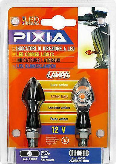 Lampa Blitzlicht Motorrad LED 2Stück