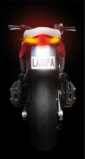 Lampa Πίσω Φανάρι Μοτοσυκλέτας LED
