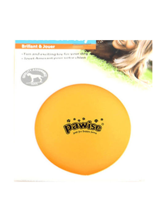 Pawise Glow & Play Dog Toy Ball Small Yellow 4.8cm