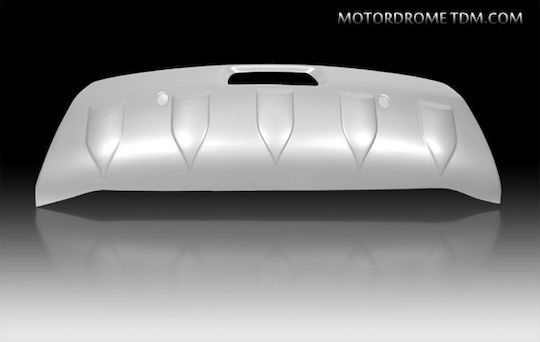 Motordrome Diffuser Car Rear Compatible with Nissan Qashqai 2007-2009